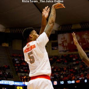 SU freshman forward Chris McCullough is out for the season with a torn  ACL